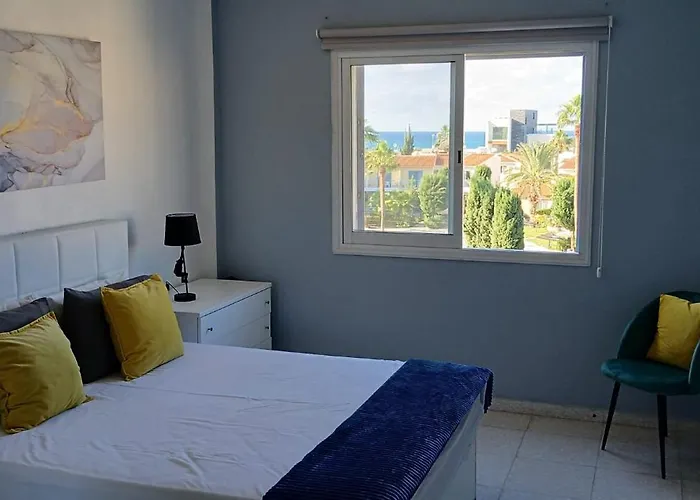 Modern Sea View Regina Gardens Lägenhet Paphos